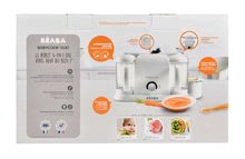 Parní hrnec s mixérem - Parní vařič a mixér Beaba Babycook® Duo Plus White Silver dvojitý od 0 měsíců_5