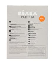 Pároló és turmixgépek - Ételpároló és turmixgép Beaba Babycook® Duo Plus White Silver dupla 0 hó-tól_7