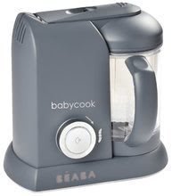 Parný hrniec s mixérom - Parný varič a mixér Beaba Babycook® Solo Dark Grey od 0 mes_1