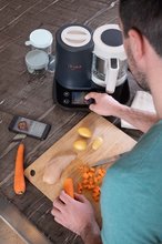 Aparat de gătit pe aburi cu mixer - Aparat de gătit pe aburi și mixer Beaba Babycook® Smart Charcoal Grey negru-alb_21