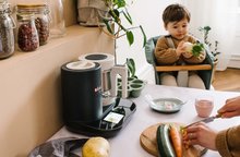 Parní hrnec s mixérem - Parní vařič a mixér Beaba Babycook Smart® Charcoal Grey černo-bílý_37