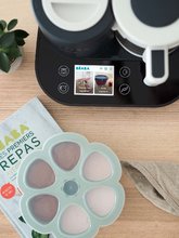 Parní hrnec s mixérem - Parní vařič a mixér Beaba Babycook Smart® Charcoal Grey černo-bílý_45