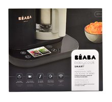 Parný hrniec s mixérom - Parný varič a mixér Beaba Babycook Smart® Charcoal Grey čierno-biely_11