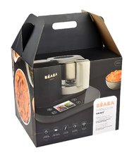 Parný hrniec s mixérom - Parný varič a mixér Beaba Babycook Smart® Charcoal Grey čierno-biely_13