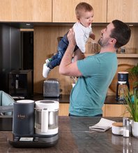 Parní hrnec s mixérem - Parní vařič a mixér Beaba Babycook Smart® Charcoal Grey černo-bílý_16