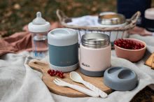 Élelmiszer tárolók és dobozok - Termosz széles nyílással Beaba Stainless Steel Portion 300 ml Pink minőségi rozsdamentes acélból rózsaszín BE912908_6
