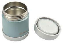 Pots et petits récipients pour aliments - Thermos Beaba avec ouverture large Portion en acier inoxydable 300 ml eucalyptus, de qualité, vert._0