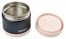 Dózy a formičky na potraviny - Termoska so širokým otvorom Beaba Stainless Steel Portion 500 ml Pink z kvalitnej nehrdzavejúcej ocele ružová_0