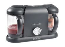 Aparat de gătit pe aburi cu mixer - Aparat de gătit pe aburi și mixer Beaba Babycook® Duo Plus Dark Grey dublu_0