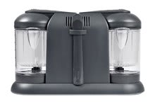 Aparat de gătit pe aburi cu mixer - Aparat de gătit pe aburi și mixer Beaba Babycook® Duo Plus Dark Grey dublu_1