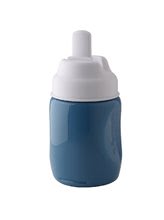 Gyerek itatópoharak - Gyermek itatópohár Beaba Ellipse Spout védőkupakkal kék_1