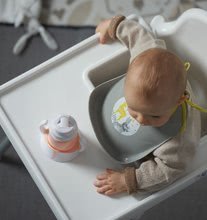 Bavete pentru bebeluși - Baveţică Beaba Iepuraş Training 1st-age gri_2