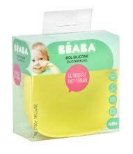 Tanjuri i posude - Zdjelica za bebe Silicone Suction Bowl Beaba zelena od silikona od 0 mjeseci_3
