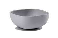Schale für Babys Silicone Suction Bowl Beaba Silicone grau ab 0 Mon