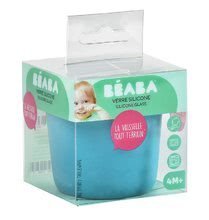 Dětské hrnky - Kelímek pro miminka Beaba ze silikonu modrý od 0 měsíců_3