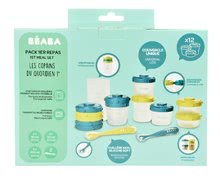 Aparat de gătit pe aburi cu mixer - Set aparat de gătit cu aburi si mixer Beaba Babycook® Solo gri + cadou 12 recipiente pentru stocarea mâncării 12 Clip cu două linguriţe din silicon 2x60 ml, 4x120 ml și 6x200 ml_16