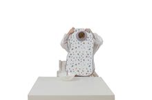 Pro miminka - Bryndák pro děti Evolutive Palmy Beaba od 0 měsíců z bavlny s elastickým límcem šedý_1