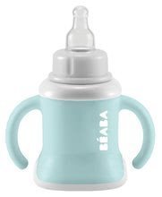 Babybecher Airy Green Beaba 3v1 Evolutive s cumlíkom zelený od 4 mes