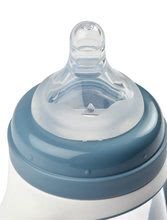 Lončki - Steklenička bidon za učenje pitja Beaba Learning Cup 2in1 Windy Blue 210 ml s slamico modra od 4 mes_0