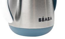 Detské hrnčeky - Fľaša Bidon s dvojitými stenami Stainless Steel Straw Cup Beaba Windy Blue 250ml modrá z nehrdzavejúcej ocele od 8 mes_2