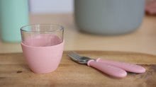Babaétkészletek - Étkészlet üvegből Duralex Eucalyptus Glass Meal Beaba kiváló minőségű temperált anyagból 36 hó-tól_6