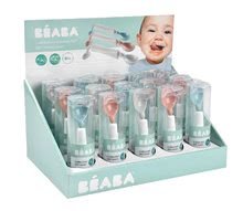 Príbory a lyžičky - Lyžička pre deti Beaba Airy Green cvičná 360° néon 16 cm od 8 mesiacov zelená_6