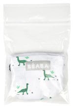 Bavoirs - Bavette Evolutive en coton Beaba pour enfants Dino en coton avec un col élastique vert de 0 mois_2