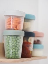 Dosen und Formen für Lebensmittel - Set mit 6 Beaba Lebensmitteldosen Pro Food Storage 6 Clip 2x90ml + 2x150ml + 2x250ml_1