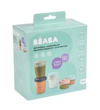 Dosen und Formen für Lebensmittel - Set mit 6 Beaba Lebensmitteldosen Pro Food Storage 6 Clip 2x90ml + 2x150ml + 2x250ml_6