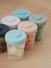 Dosen und Formen für Lebensmittel - Set mit 6 Beaba Lebensmitteldosen Toddler Food Storage 6 Clips 6x250 ml_0