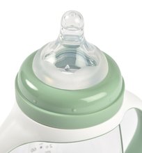Dětské hrnky - Láhev Bidon na učení pití 2in1 Training Bottle Beaba Sage Green 210 ml zelená od 4 měsíců_2