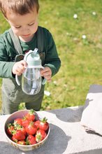 Tazze per bambini - Bottiglia Bidon per imparare a bere Straw Cup Beaba Sage Green 300 ml con cannuccia verde dai 8 mesi_0