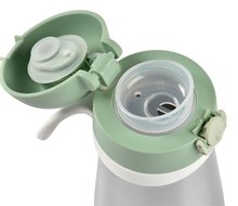 Kinderbecher - Flasche Bidon mit Doppelwand Stainless Steel Bottle Beaba Sage Green 350 ml edelstahl grün ab 18 Monaten BE913539_0