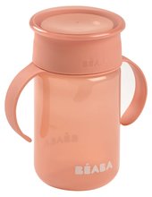 Căni cu cioc pentru bebeluși - Cană pentru bebeluși 360° Learning Cup Beaba Pink roz pentru a-i învăța pe copii să bea de la 12 luni_3