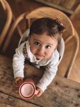 Detské hrnčeky - Hrnček pre bábätká 360° Learning Cup Beaba Pink na učenie sa piť ružový od 12 mes_6