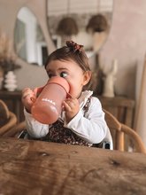 Kubki dla dzieci - Kubek dla niemowląt 360° Learning Cup Beaba Pink do nauki picia różowy od 12 miesiąca życia_0