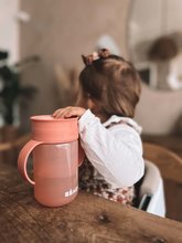 Kubki dla dzieci - Kubek dla niemowląt 360° Learning Cup Beaba Pink do nauki picia różowy od 12 miesiąca życia_7