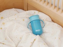 Kubki dla dzieci - Kubek dla niemowląt 360° Learning Cup Beaba Blue do nauki picia niebieski od 12 miesiąca_11