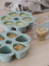 Pots et petits récipients pour aliments - Distributeur alimentaire en silicone Beaba Multiportions Sage Vert silicone 6x90 ml vert à partir de 4 mois_4