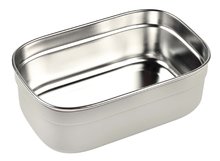 Caserole și forme pentru alimente - Caserolă pentru mâncare Stainless Steel Lunch Box Beaba Velvet Grey/Dusty Rose 760 ml din oțel inoxidabil gri-roz_0