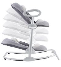 Saltele pentru bebeluși  - Scaun rabatabil bebe de odihnă Beaba Up&Down Bouncer III Yellow Palm tree ediţie specială 4 înălţimi şi 3_1