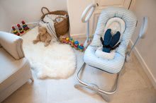 Balansoare pentru bebeluși  - Set scaun de odihnă rabatabil Up&Down III Blue Beaba de la 0 luni carusel deasupra scaunului de odihnă Beaba Play albastru_2