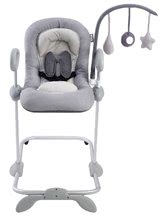 Dojčenské lehátka -  NA PREKLAD - Columpio ajustable Up & Down Bouncer III Heather grey Beaba 4 alturas y 3 posiciones desde 0 meses_0