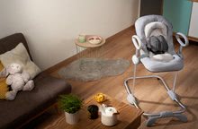 Babybetten - Einstellbare Liege Up & Down Bouncer III Heather grey Beaba 4 Höhen und 3 Positionen ab 0 Monaten_1