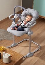 Babybetten - Einstellbare Liege Up & Down Bouncer III Heather grey Beaba 4 Höhen und 3 Positionen ab 0 Monaten_3