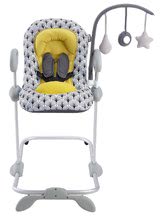 Saltele pentru bebeluși  - Scaun rabatabil bebe de odihnă Beaba Up&Down Bouncer III Yellow Palm tree ediţie specială 4 înălţimi şi 3_2