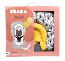 Pihenőszékek babáknak - Szűkítő betét dönthető pihenőszékhez Beaba Up&Down Bouncer Seat Cushion Palm Tree fejtámasszal 0 hó-tól_1