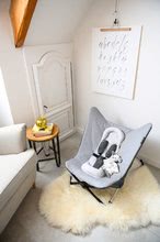 Dojčenské lehátka - Dojčenské lehátko Evolutive Compact Baby Seat II Beaba Heather Grey šedé skladacie od 0 mes_7