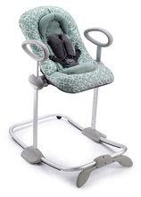 Sdraiette per neonati - Lettino reclinabile per bambini Beaba Up&Down Bouncer III Leaves grigio  4 altezze e 3 posizioni da 0 mesi_3