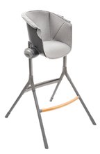 Pre bábätká - Textilná vložka Junior Up & Down High Chair Beaba k drevenej jedálenskej stoličke sivá od 36 mes_2
